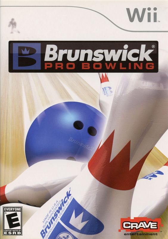 Brunswick Pro Bowling box art for Playstation 2
